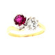 Pre Owned 18ct Ruby and Diamond Ring ZR621